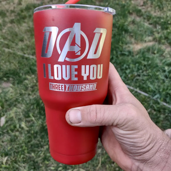 This is probably Tito's - whiskey - rum - custom - engraved 30 oz tumbler -  Fun Love Designs