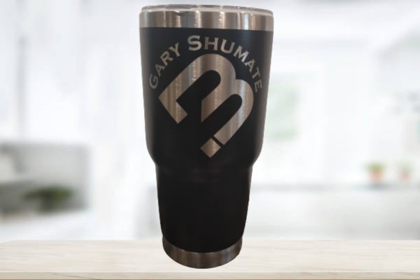 Personalized 30 Oz Tumbler - Green Translucent Vacuum Insulated Travel Mug