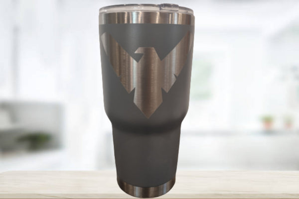 Best Dad By Par Personalized 30 oz. Stainless Steel Tumbler- Black