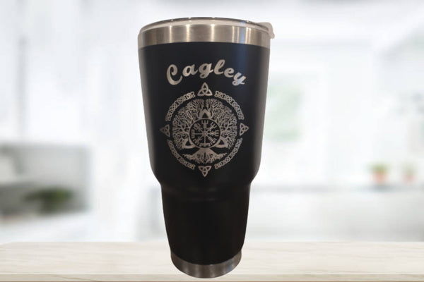 Father's Day Personalized Engraved 30 oz Tumbler, Customizable