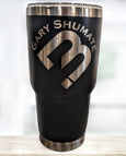 Personalized Engraved 30 oz Tumbler, Customizable Gift Cup