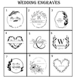 Custom Cork Wedding Coaster | Bulk Cork Coasters | Save the Date Wedding Coasters | House Warming Coaster Sets | Personalized Wedding Favors