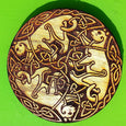 Celtic Knot Work Cat Coaster