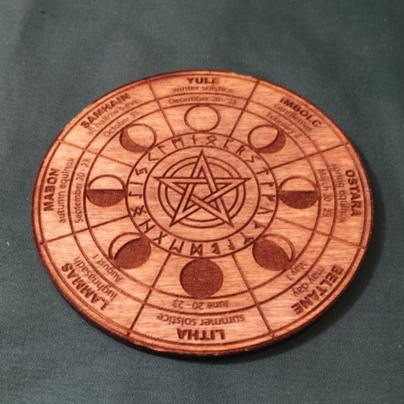 Pagan Wheel of the Year Coaster