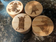 Personalized Bamboo Salt/Herb Box