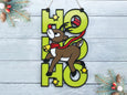 Rudolph Ho Ho Ho Christmas Sign