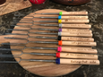 Single S’mores Roasting Sticks | Marshmallow Roasting | Expanding Campfire | S’mores Sayings | Personalized Camping Hot Dog Sticks